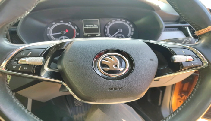 2021 Skoda KUSHAQ AMBITION 1.0L TSI MT, Petrol, Manual, 40,286 km, interior