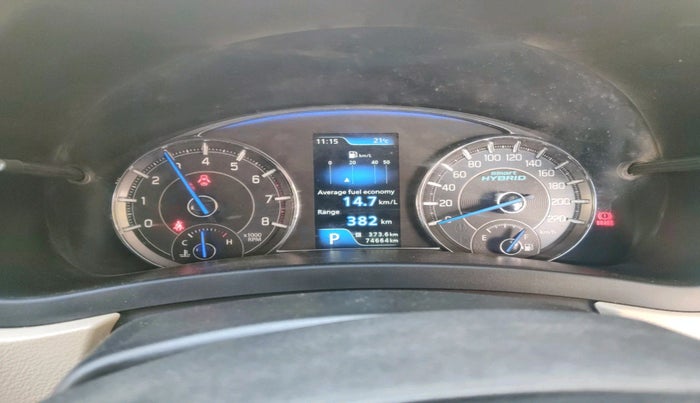 2019 Maruti Ciaz ALPHA  AT 1.5 SHVS PETROL, Petrol, Automatic, 74,664 km, interior