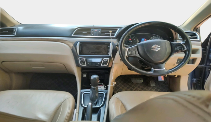 2019 Maruti Ciaz ALPHA  AT 1.5 SHVS PETROL, Petrol, Automatic, 74,664 km, interior