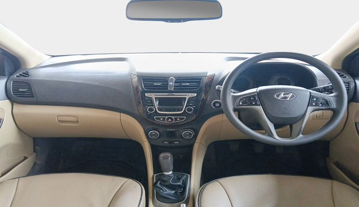 2015 Hyundai Verna FLUIDIC 4S 1.6 VTVT S(O), Petrol, Manual, 56,523 km, interior