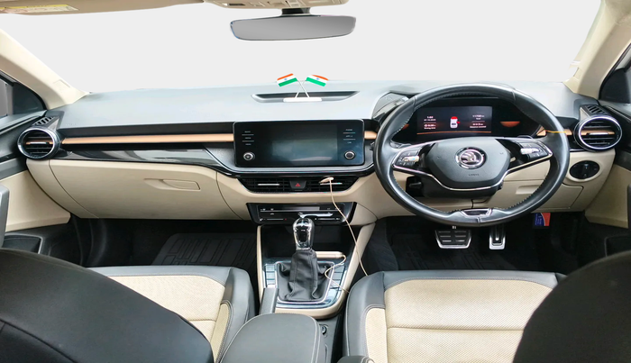 2022 Skoda SLAVIA STYLE 1.5L TSI DSG, Petrol, Automatic, 11,750 km, interior