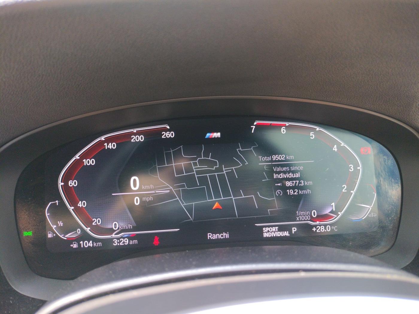 2021 BMW 5 Series 530I M SPORT, Petrol, Automatic, 9,502 km, interior