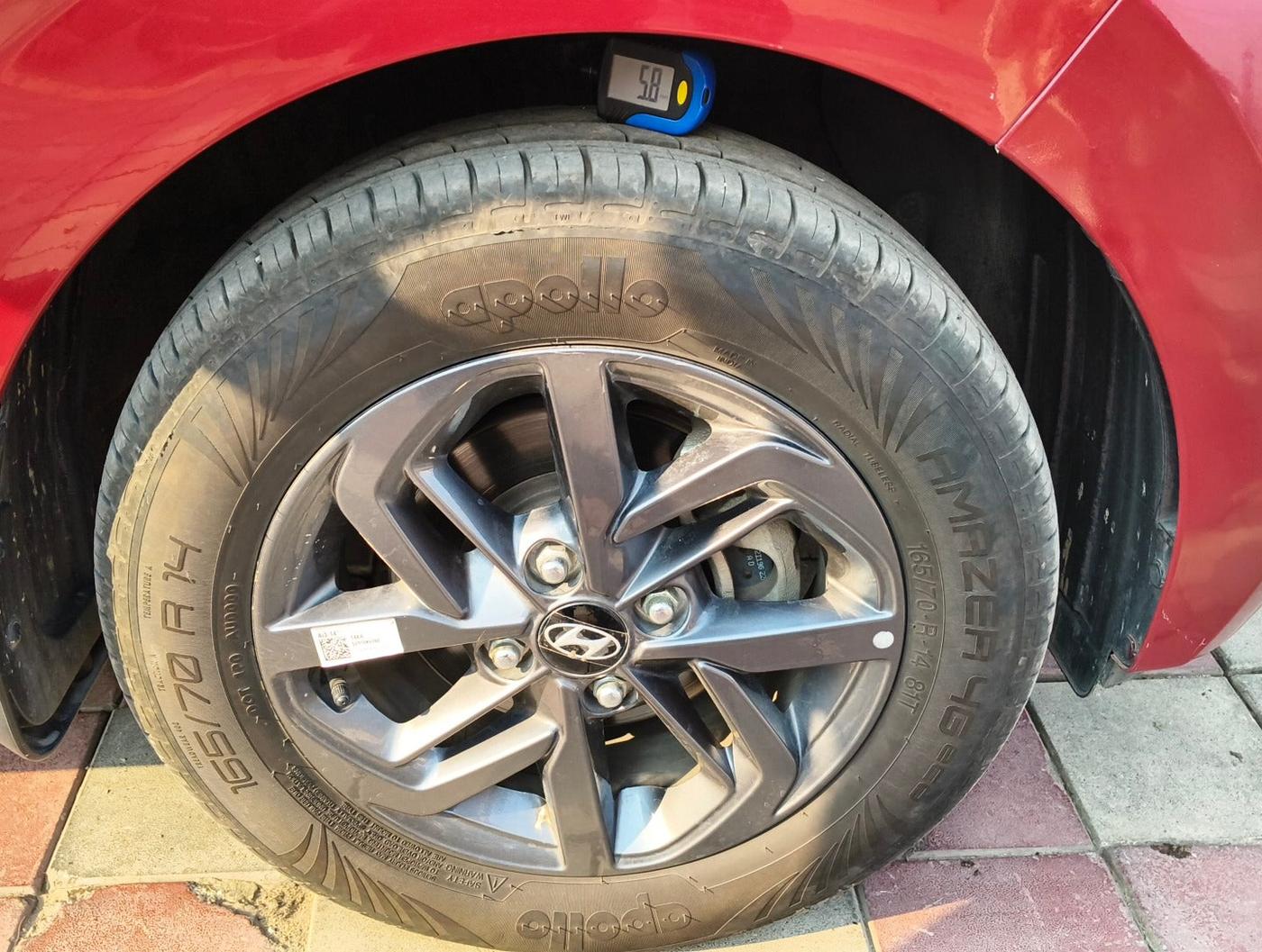 2022 Hyundai GRAND I10 NIOS SPORTZ 1.2 KAPPA VTVT, Petrol, Manual, 5,997 km, tyre