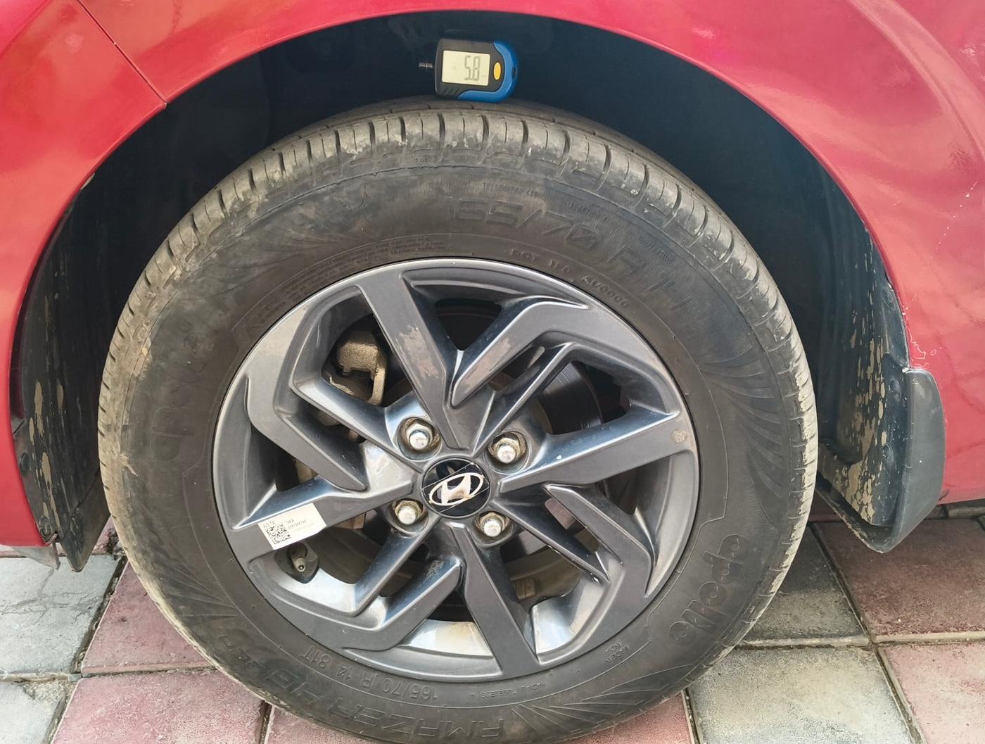 2022 Hyundai GRAND I10 NIOS SPORTZ 1.2 KAPPA VTVT, Petrol, Manual, 5,997 km, tyre