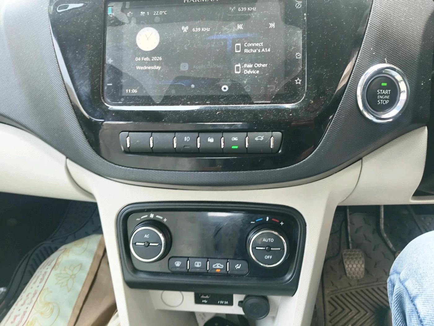 2024 Tata TIGOR XZ PLUS CNG, CNG, Manual, 6,179 km, interior