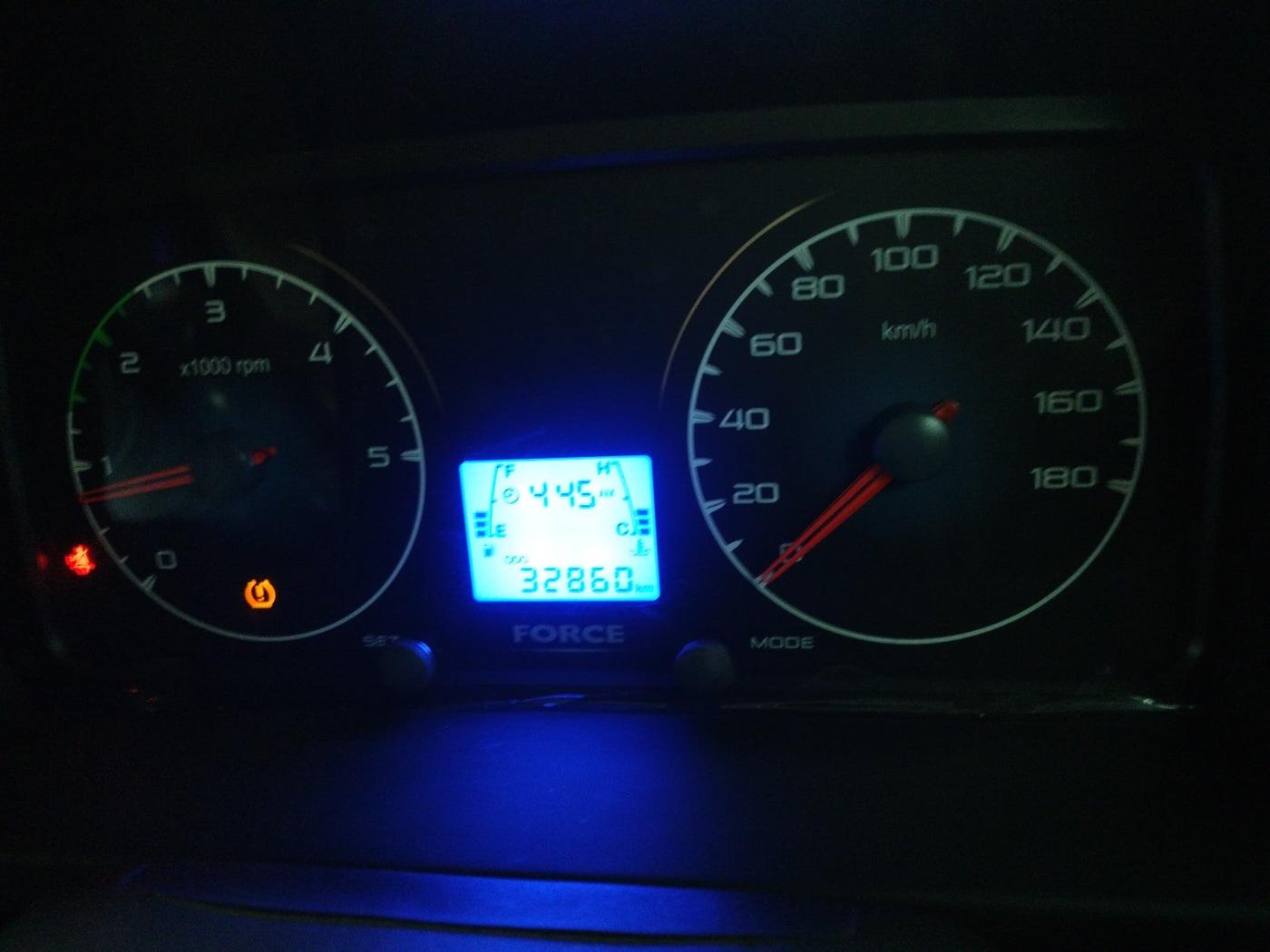 2022 Force Motors GURKHA 4x4x4, Diesel, Manual, 32,858 km, interior