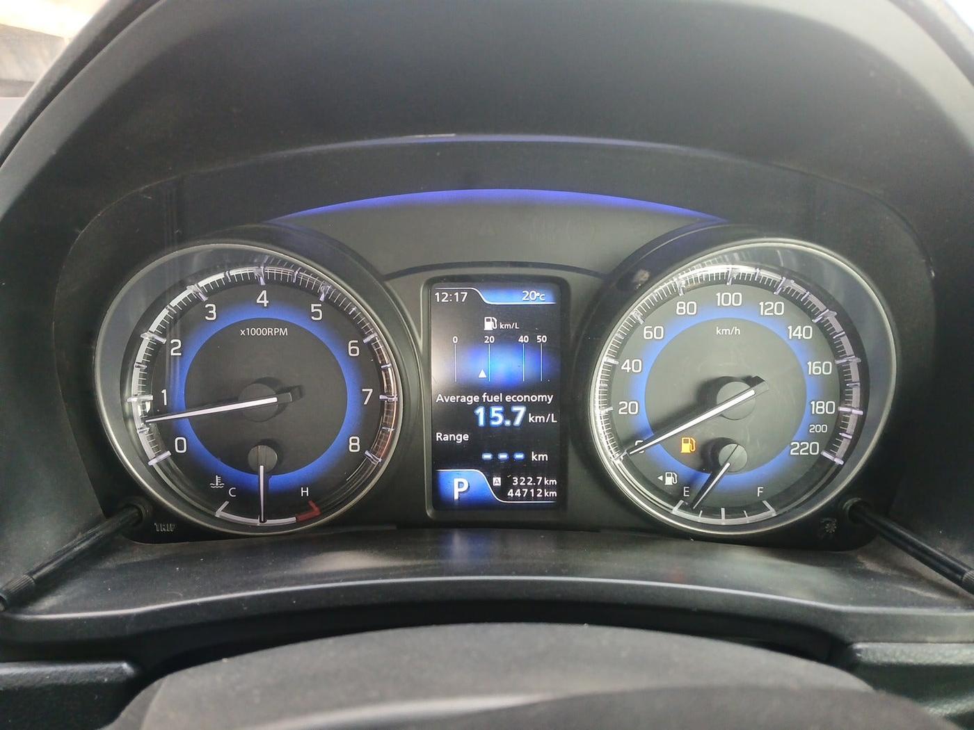 2017 Maruti Baleno ZETA CVT PETROL 1.2, Petrol, Automatic, 44,712 km, interior