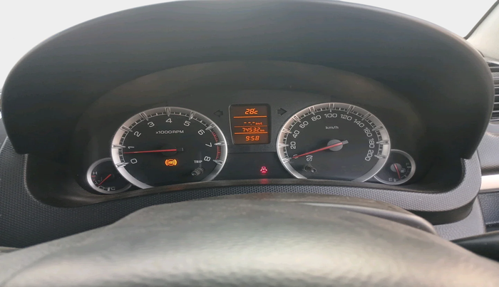 2014 Maruti Swift ZXI, Petrol, Manual, 74,532 km, interior