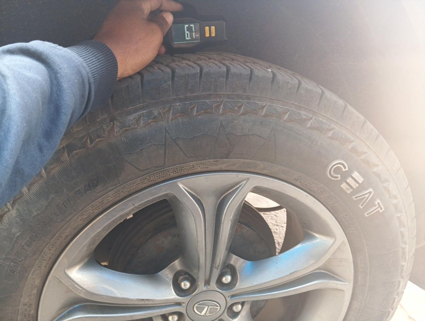 2020 Tata Harrier XZ 2.0L, Diesel, Manual, 83,907 km, tyre