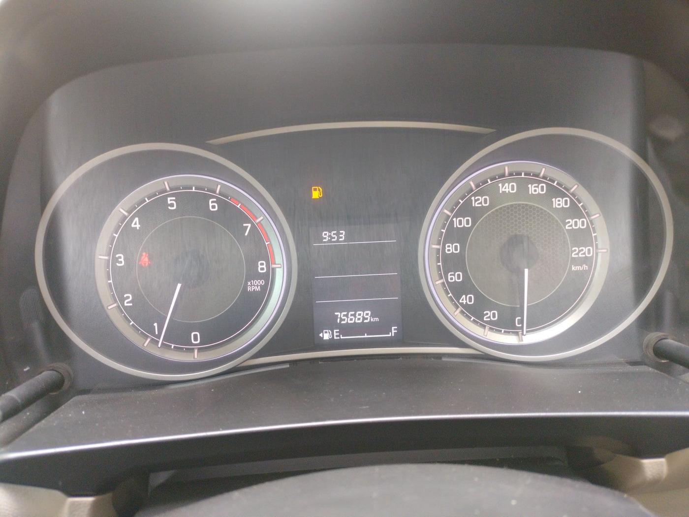 2021 Maruti Dzire VXI, Petrol, Manual, 75,689 km, interior