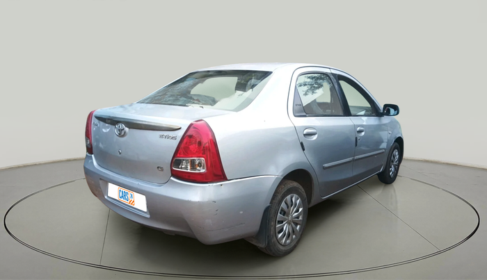 2011 Toyota Etios G, Petrol, Manual, 85,229 km, exterior