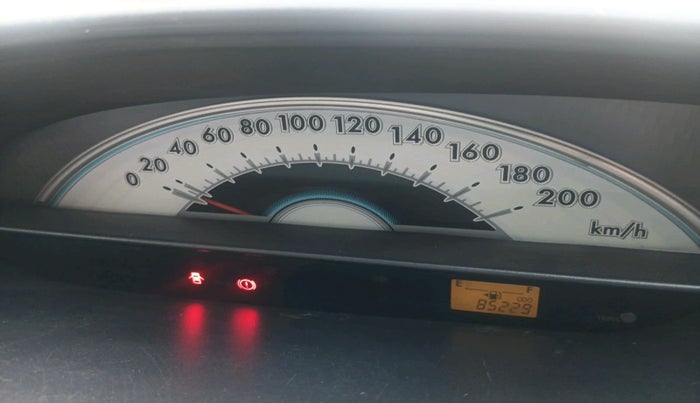 2011 Toyota Etios G, Petrol, Manual, 85,229 km, interior