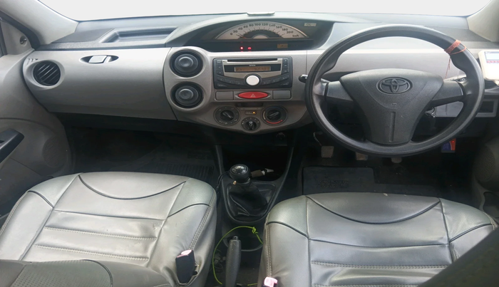 2011 Toyota Etios G, Petrol, Manual, 85,229 km, interior