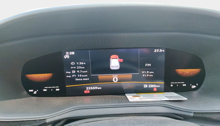 2022 Skoda KUSHAQ STYLE 1.0L TSI MT, Petrol, Manual, 22,559 km, interior