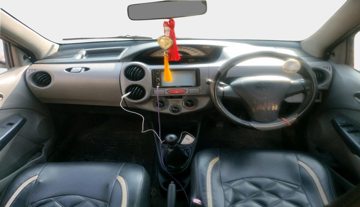 2011 Toyota Etios G, Petrol, Manual, 56,243 km, interior