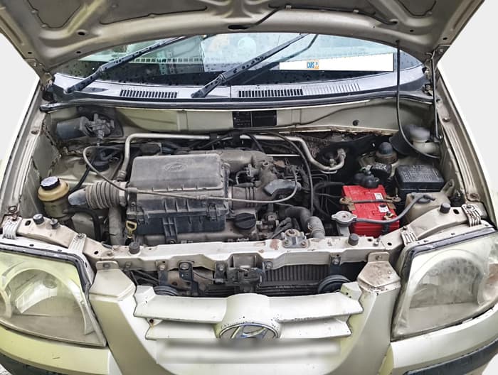 2010 Hyundai Santro Xing GLS, Petrol, Manual, 84,233 km, exterior