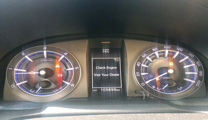 2021 Toyota Innova Crysta 2.4 VX 7 STR, Diesel, Manual, 1,05,899 km, interior