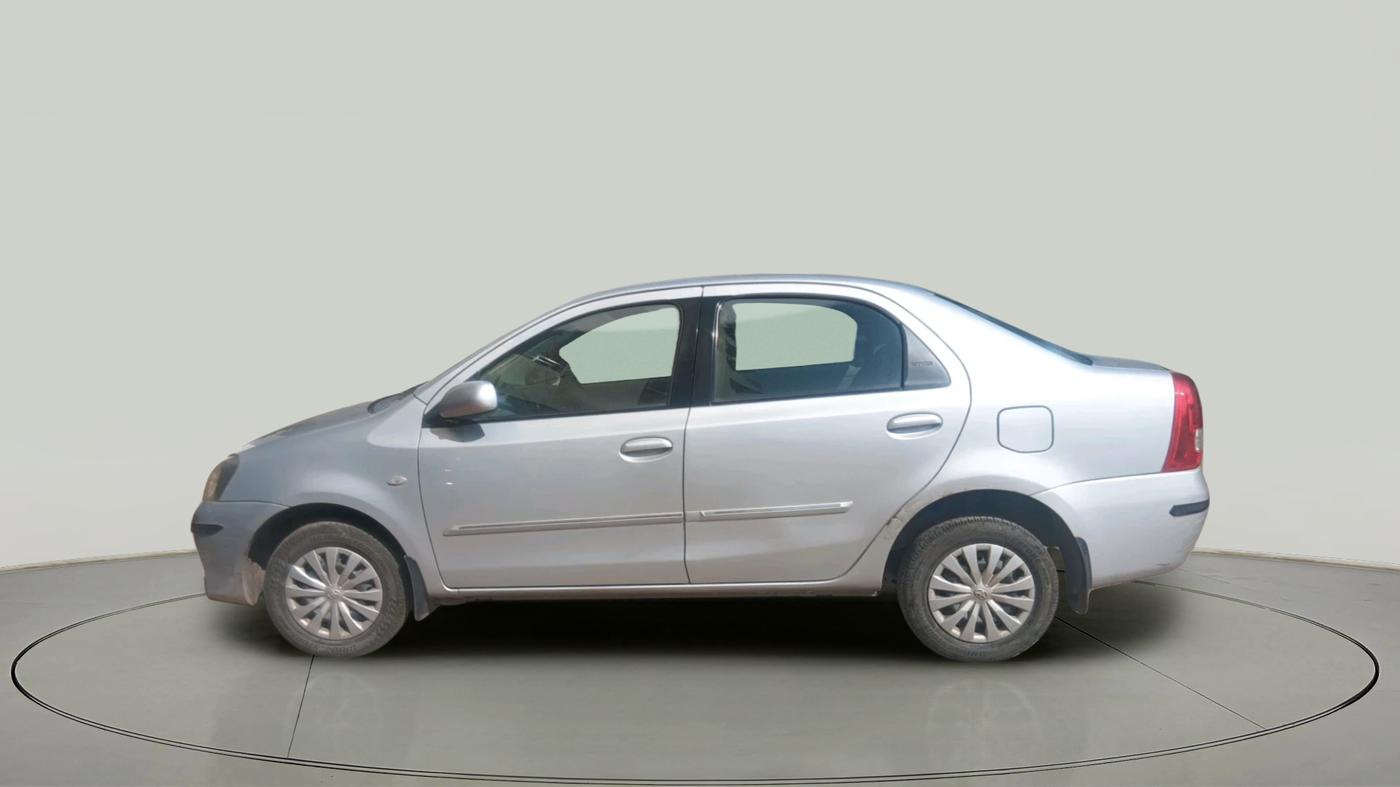 2011 Toyota Etios G, Petrol, Manual, 33,489 km, exterior