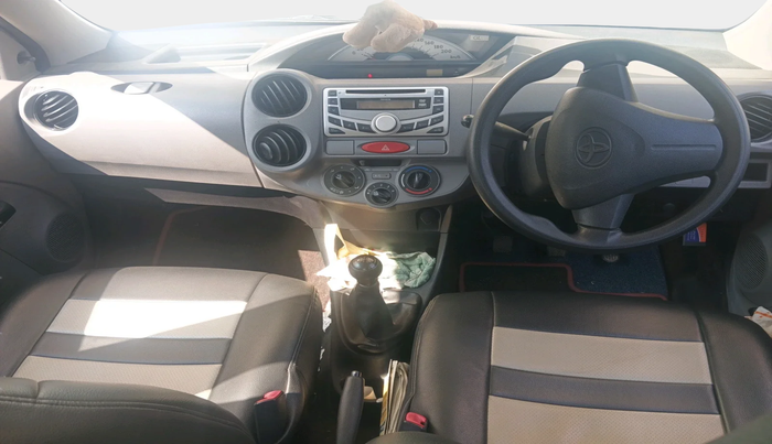 2011 Toyota Etios G, Petrol, Manual, 33,489 km, interior