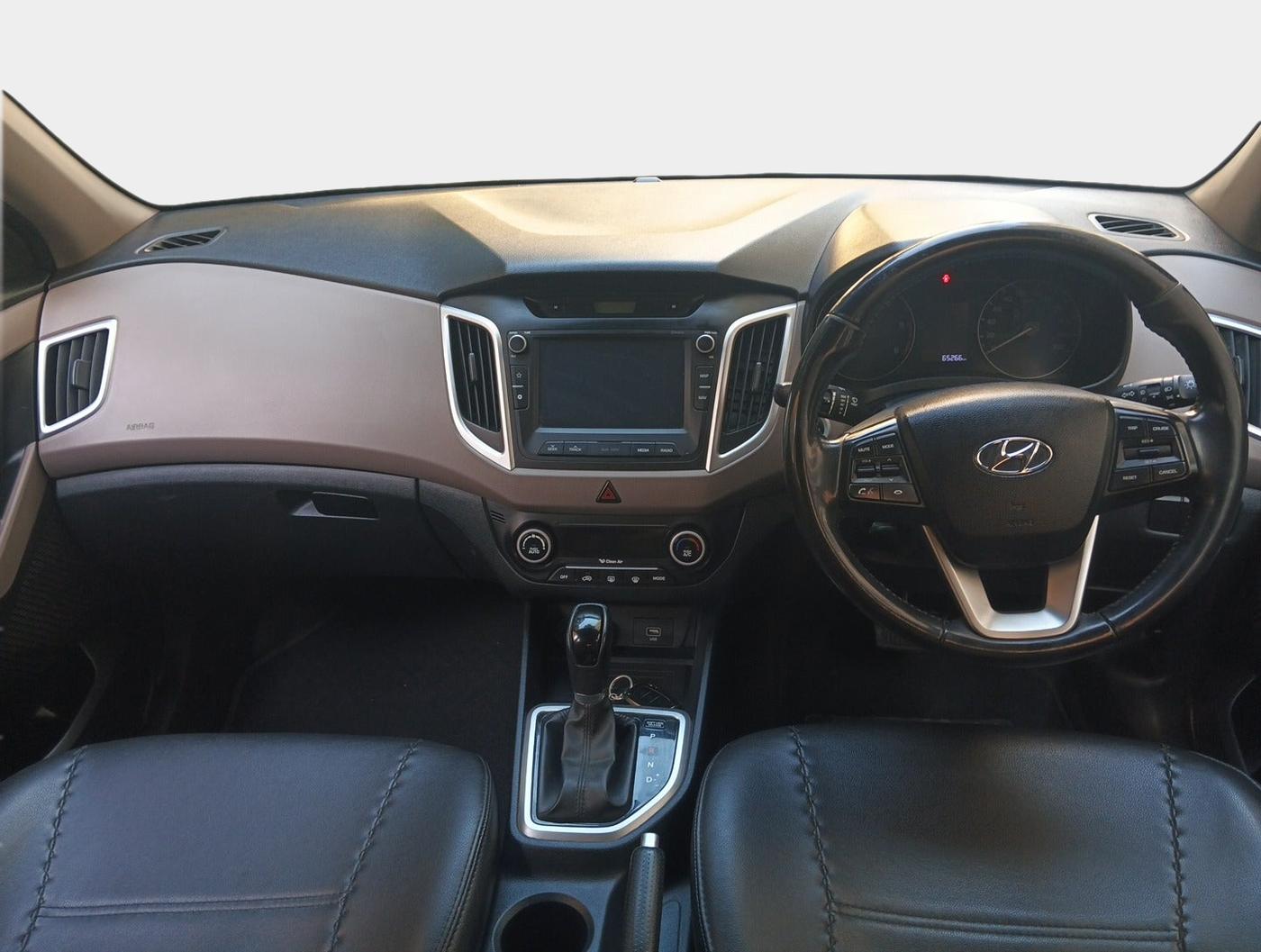 2018 Hyundai Creta SX AT 1.6 DIESEL, Diesel, Automatic, 65,267 km, interior