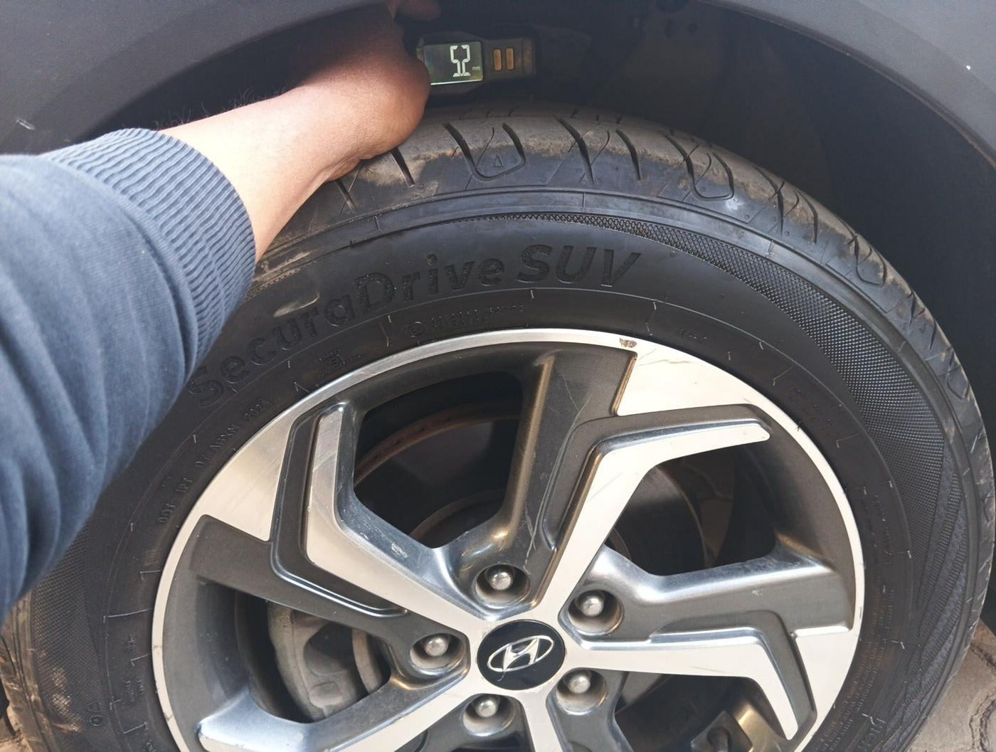 2018 Hyundai Creta SX AT 1.6 DIESEL, Diesel, Automatic, 65,267 km, tyre