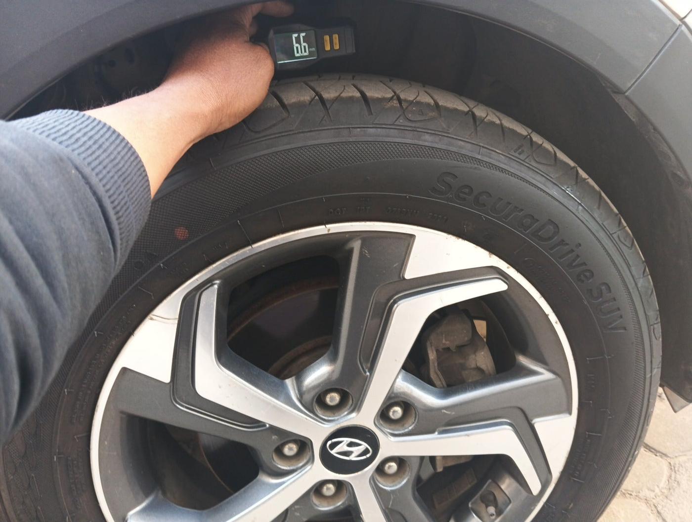 2018 Hyundai Creta SX AT 1.6 DIESEL, Diesel, Automatic, 65,267 km, tyre