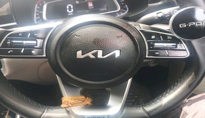 2022 KIA SONET HTX 1.0 IMT, Petrol, Manual, 37,097 km, interior