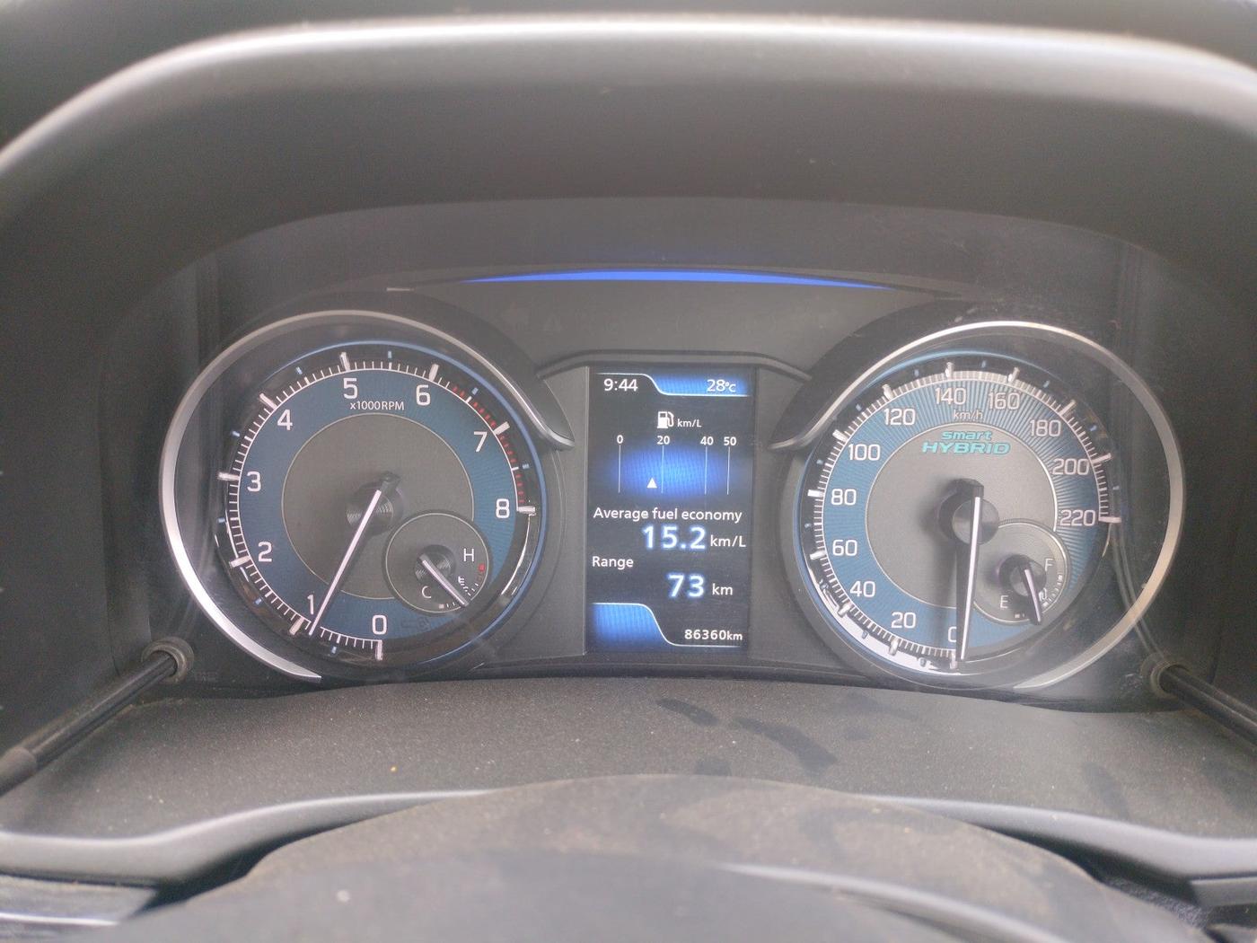 2022 Maruti XL6 ALPHA MT, Petrol, Manual, 86,360 km, interior
