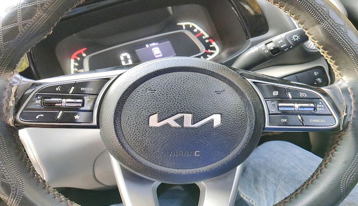 2022 KIA SONET HTX 1.0 IMT, Petrol, Manual, 38,528 km, interior