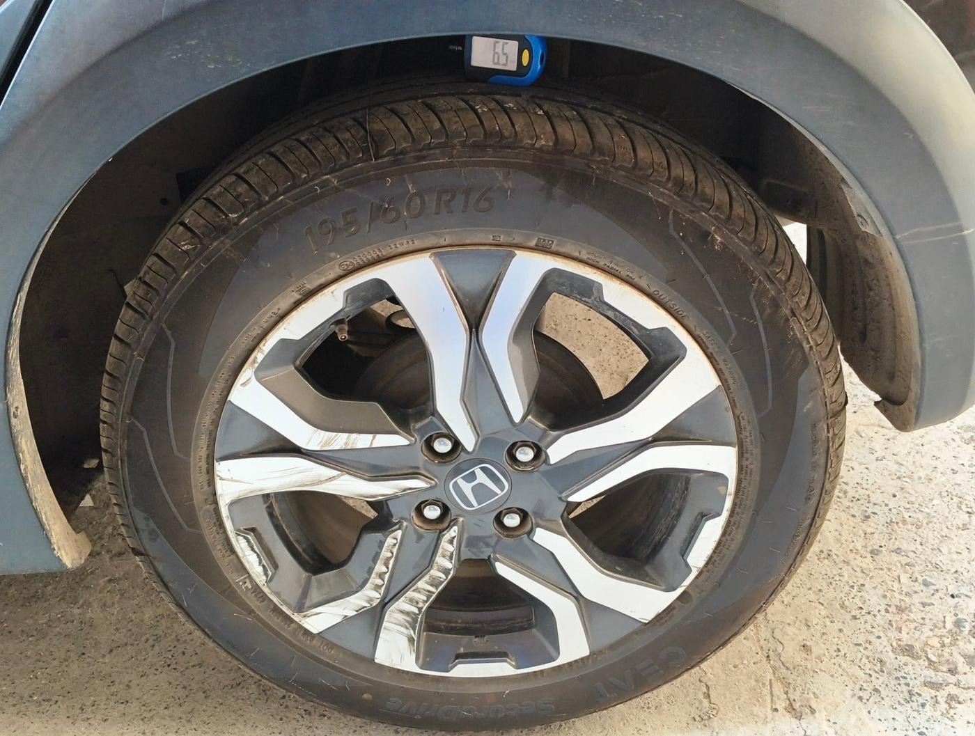 2018 Honda WR-V 1.2L I-VTEC VX MT, Petrol, Manual, 58,591 km, tyre