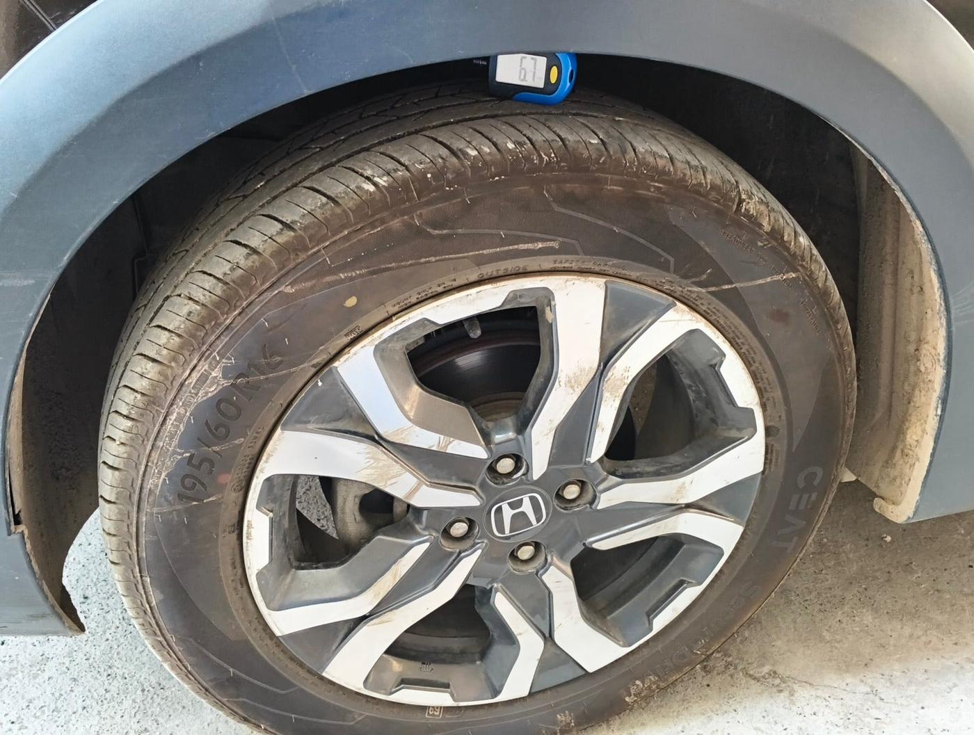 2018 Honda WR-V 1.2L I-VTEC VX MT, Petrol, Manual, 58,591 km, tyre