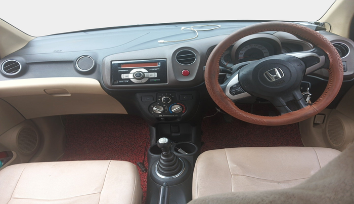 2012 Honda Brio V MT, Petrol, Manual, 55,445 km, interior