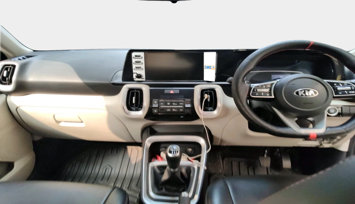 2021 KIA SONET HTX 1.0 IMT, Petrol, Manual, 9,515 km, interior