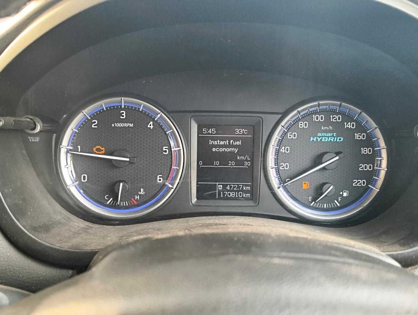 2018 Maruti S Cross ZETA 1.3, Diesel, Manual, 1,70,810 km, interior