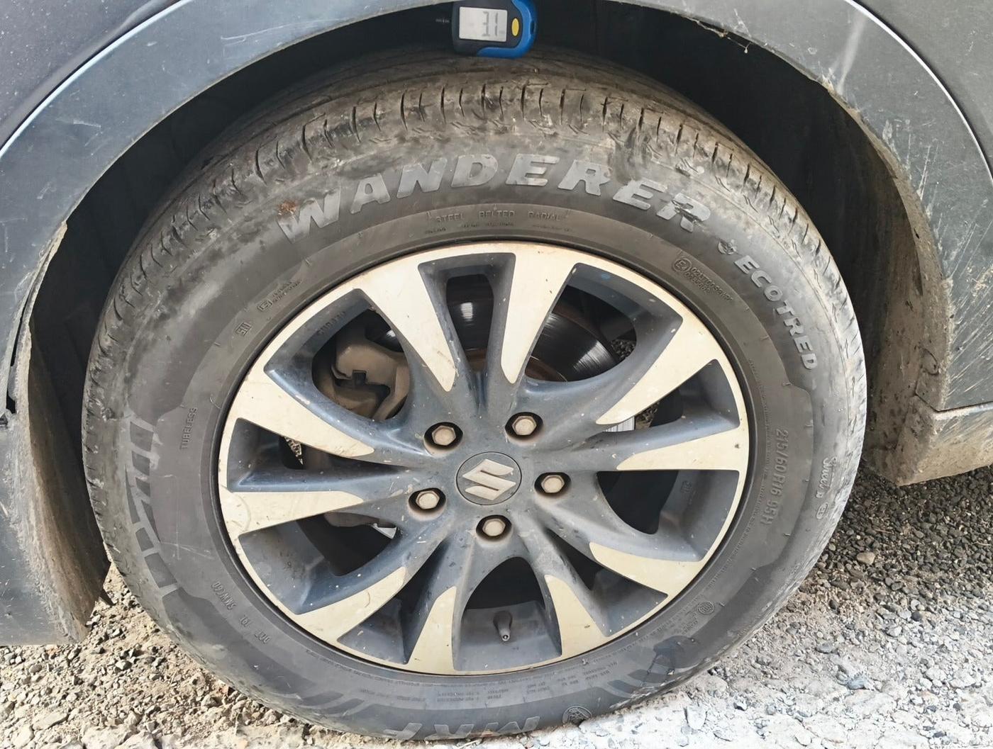 2018 Maruti S Cross ZETA 1.3, Diesel, Manual, 1,70,810 km, tyre
