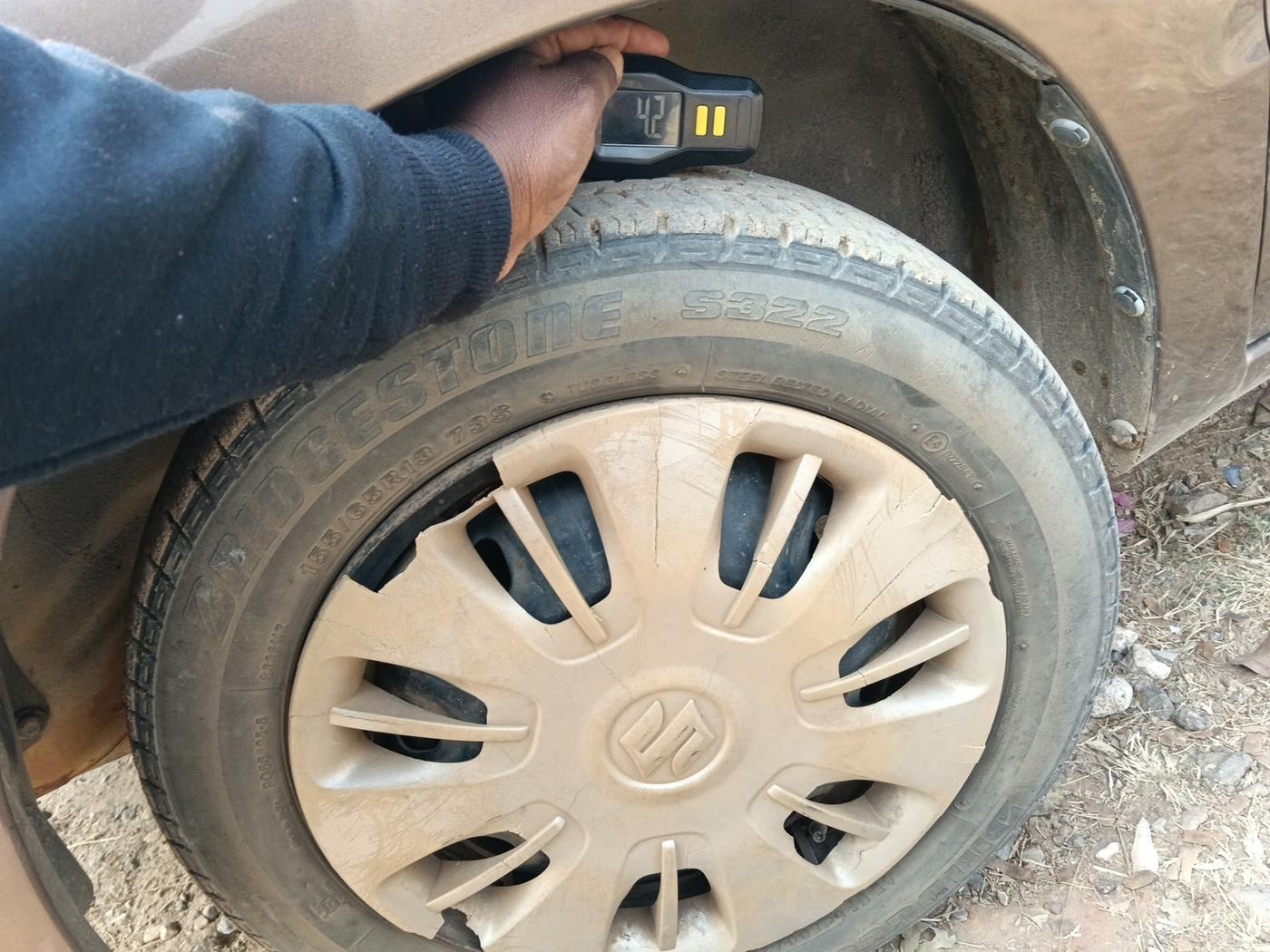 2010 Maruti Zen Estilo VXI, Petrol, Manual, 1,07,562 km, tyre