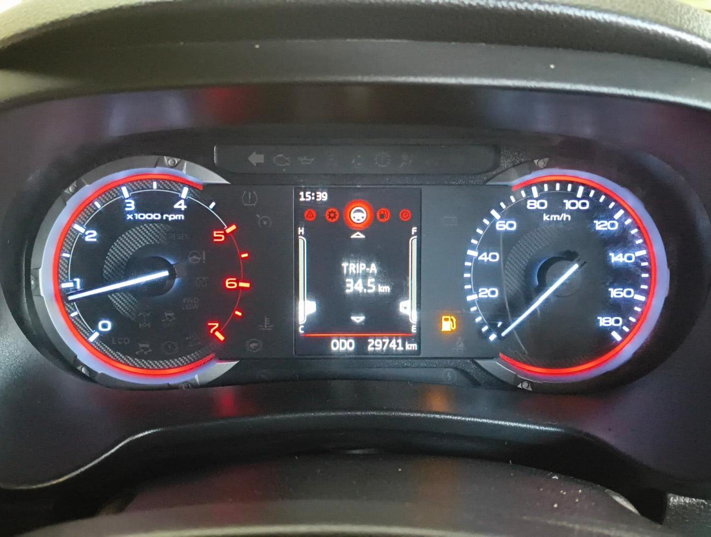 2022 Mahindra Thar LX D 4*4 MT HT, Diesel, Manual, 29,741 km, interior