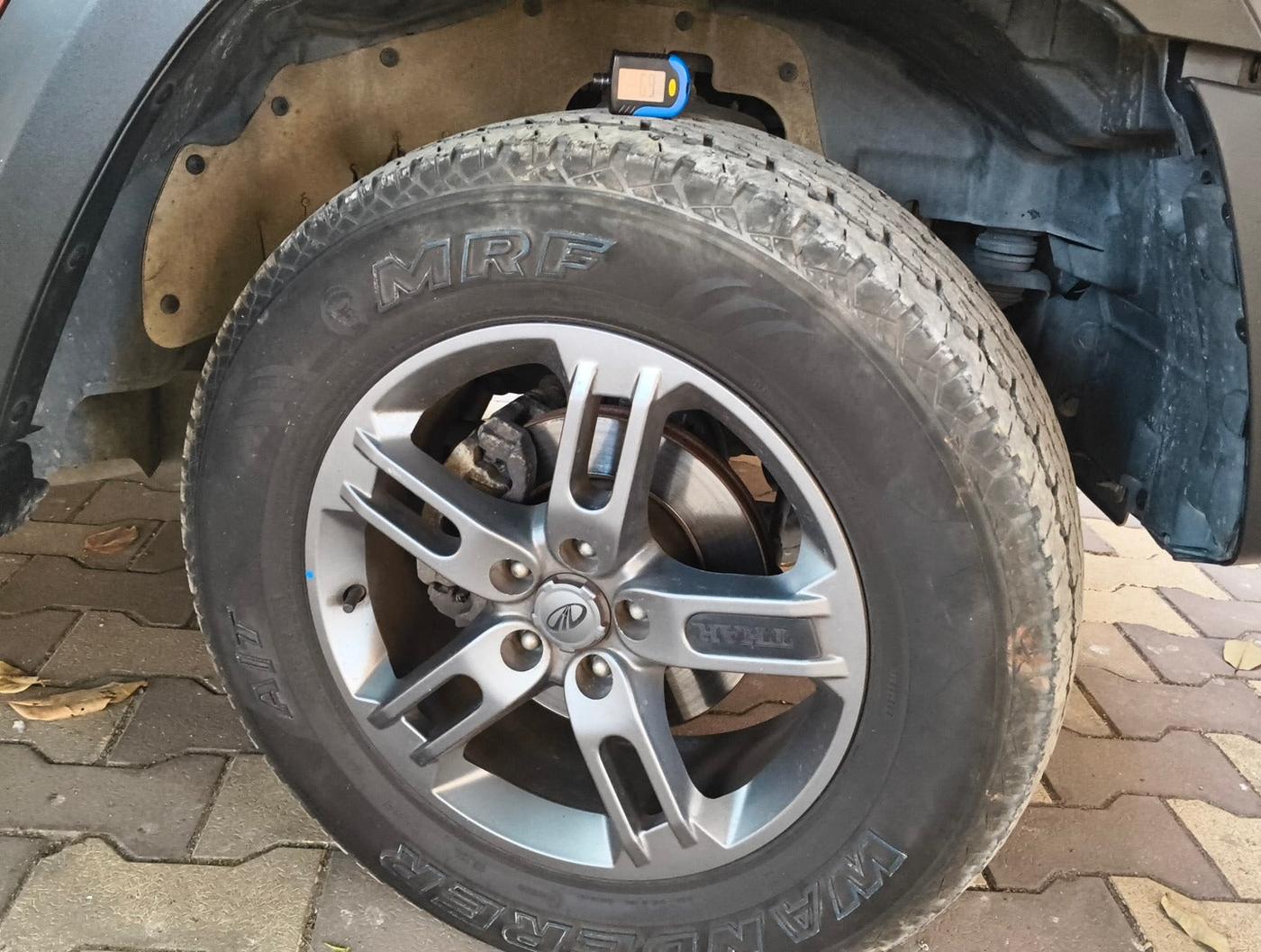 2022 Mahindra Thar LX D 4*4 MT HT, Diesel, Manual, 29,741 km, tyre