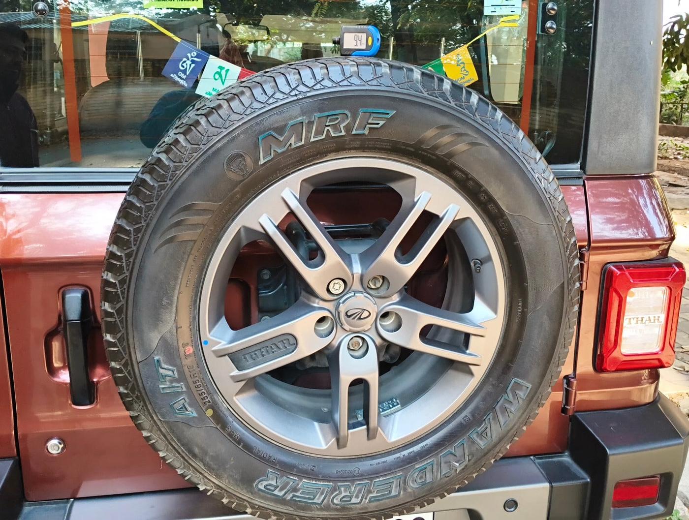 2022 Mahindra Thar LX D 4*4 MT HT, Diesel, Manual, 29,741 km, tyre