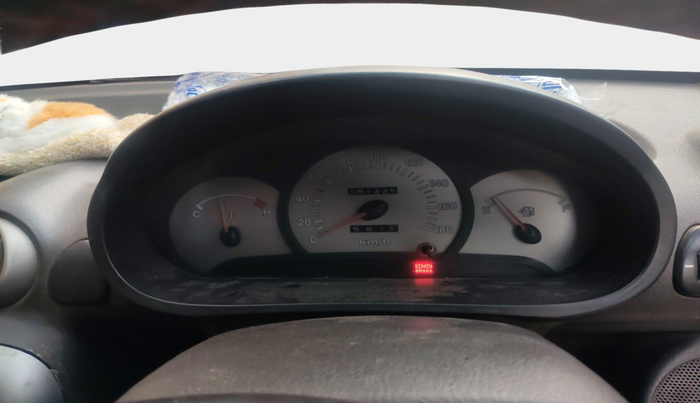 2012 Hyundai Santro Xing GLS, Petrol, Manual, 81,445 km, interior