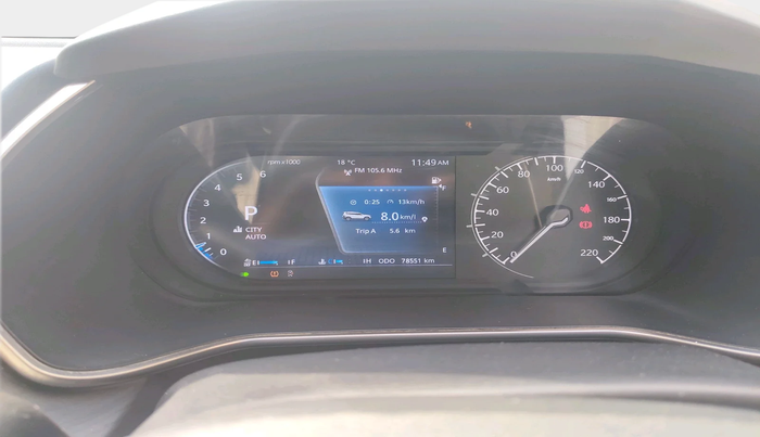 2021 Tata Safari XZA PLUS, Diesel, Automatic, 78,551 km, interior