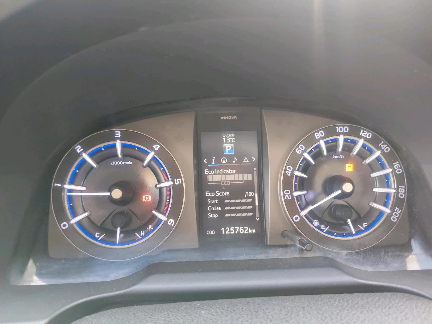 2018 Toyota Innova Crysta 2.8 ZX AT 7 STR, Diesel, Automatic, 1,25,762 km, interior