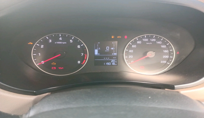 2018 Hyundai Elite i20 MAGNA EXECUTIVE 1.2, Petrol, Manual, 1,19,018 km, interior