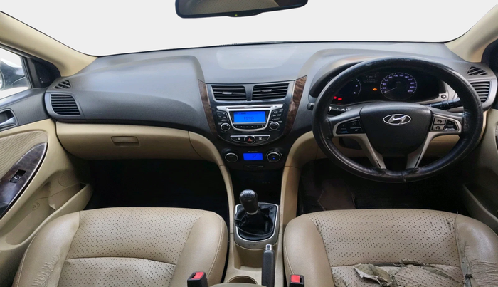 2013 Hyundai Verna FLUIDIC 1.6 CRDI SX, Diesel, Manual, 1,79,882 km, interior