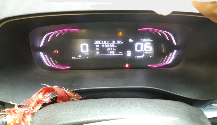 2023 KIA CARENS PREMIUM 1.5 PETROL 7 STR, Petrol, Manual, 73,660 km, interior