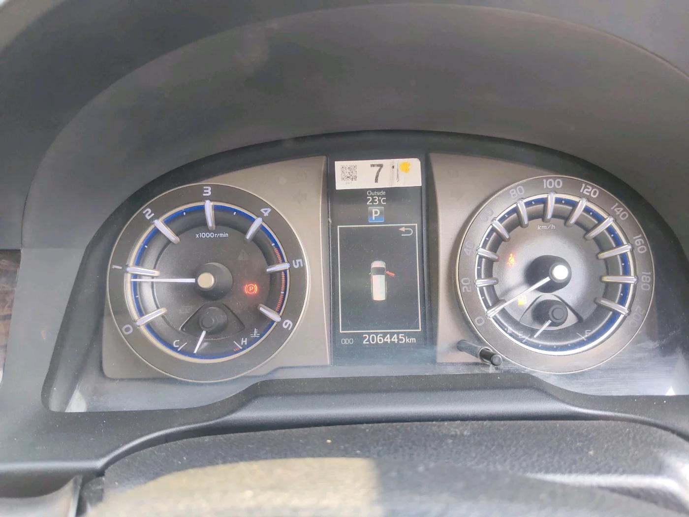 2016 Toyota Innova Crysta 2.8 ZX AT 7 STR, Diesel, Automatic, 2,06,445 km, interior