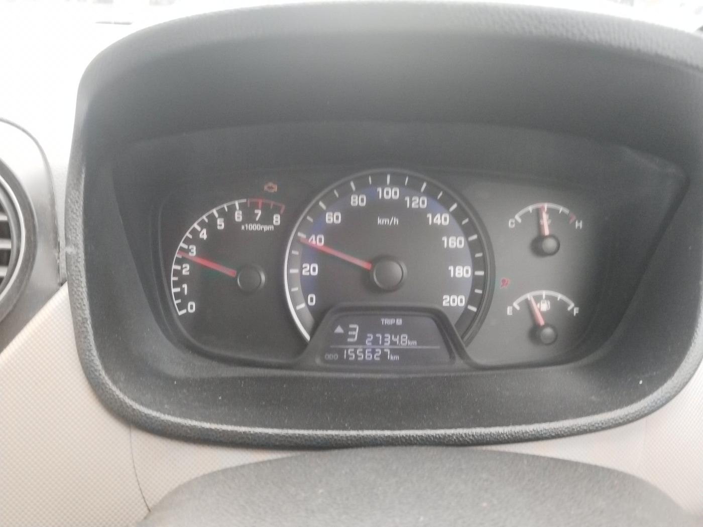 2017 Hyundai Xcent E, Petrol, Manual, 1,57,000 km, interior