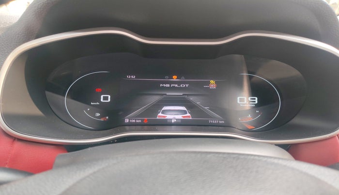 2021 MG ASTOR SAVVY 1.3 TURBO AT S RED, Petrol, Automatic, 71,537 km, interior