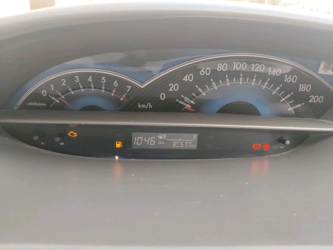 2016 Toyota Etios G, CNG, Manual, 85,577 km, interior