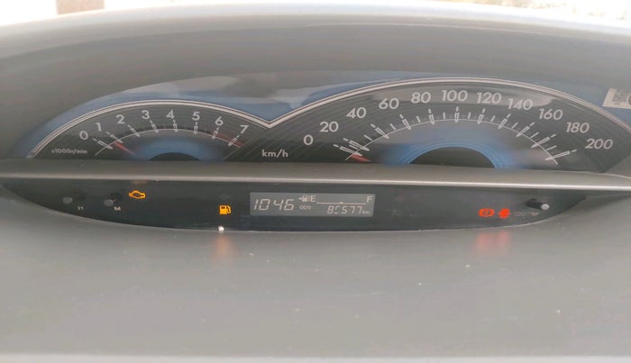 2016 Toyota Etios G, Petrol, Manual, 85,577 km, interior